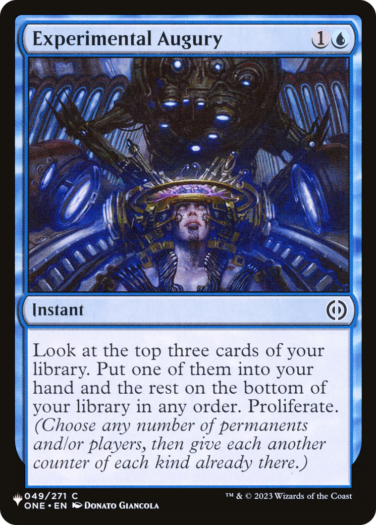 Experimental Augury [The List] | Galactic Gamez