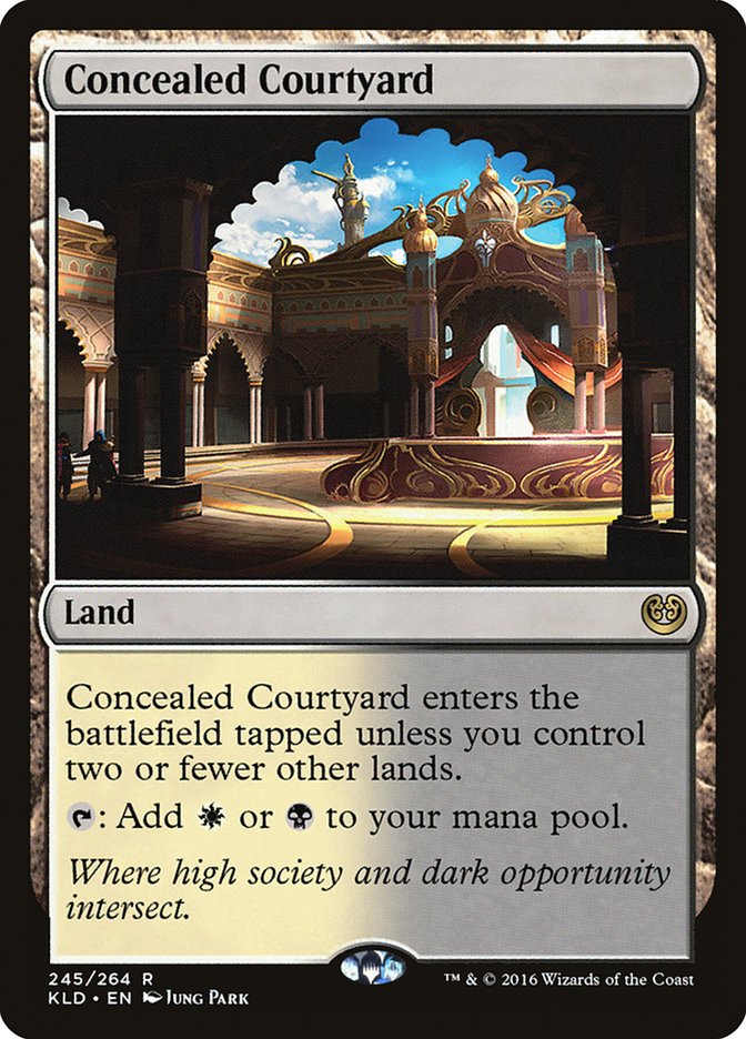 Concealed Courtyard [Kaladesh] | Galactic Gamez