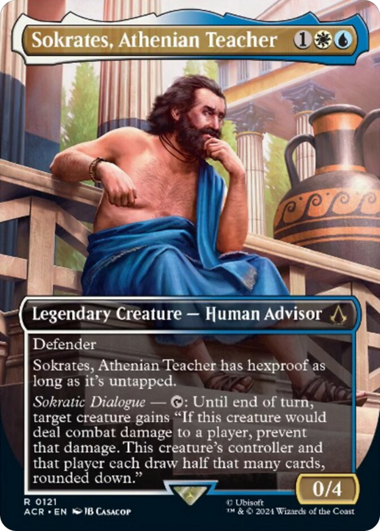 Sokrates, Athenian Teacher (Borderless) [Assassin's Creed] | Galactic Gamez