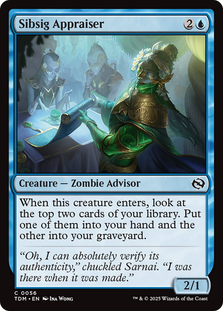 Sibsig Appraiser [Tarkir: Dragonstorm] | Galactic Gamez