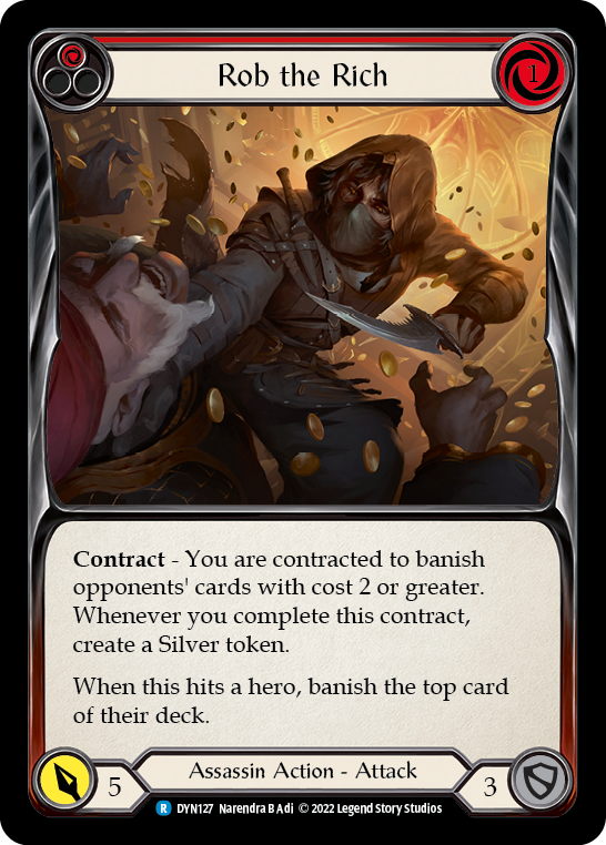 Rob the Rich (Red) [DYN127] (Dynasty) | Galactic Gamez