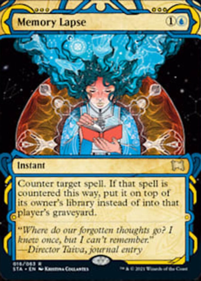 Memory Lapse (Foil Etched) [Strixhaven: Mystical Archive] | Galactic Gamez