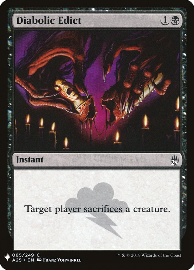 Diabolic Edict [Mystery Booster] | Galactic Gamez