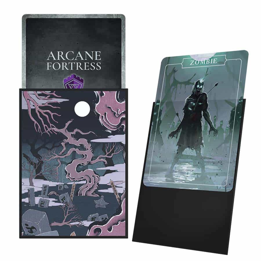 Arcane Fortress Premium Matte Art Sleeves 100ct - Marsh Of The Unspoken | Galactic Gamez