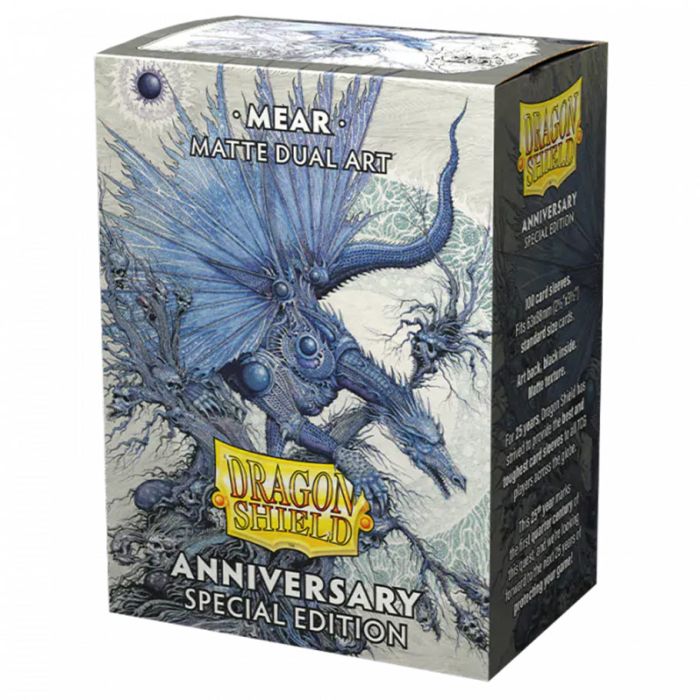 Dragon Shield Sleeves: Anniversary Edition - Standard DUAL - Matte "Mear" (100ct) | Galactic Gamez