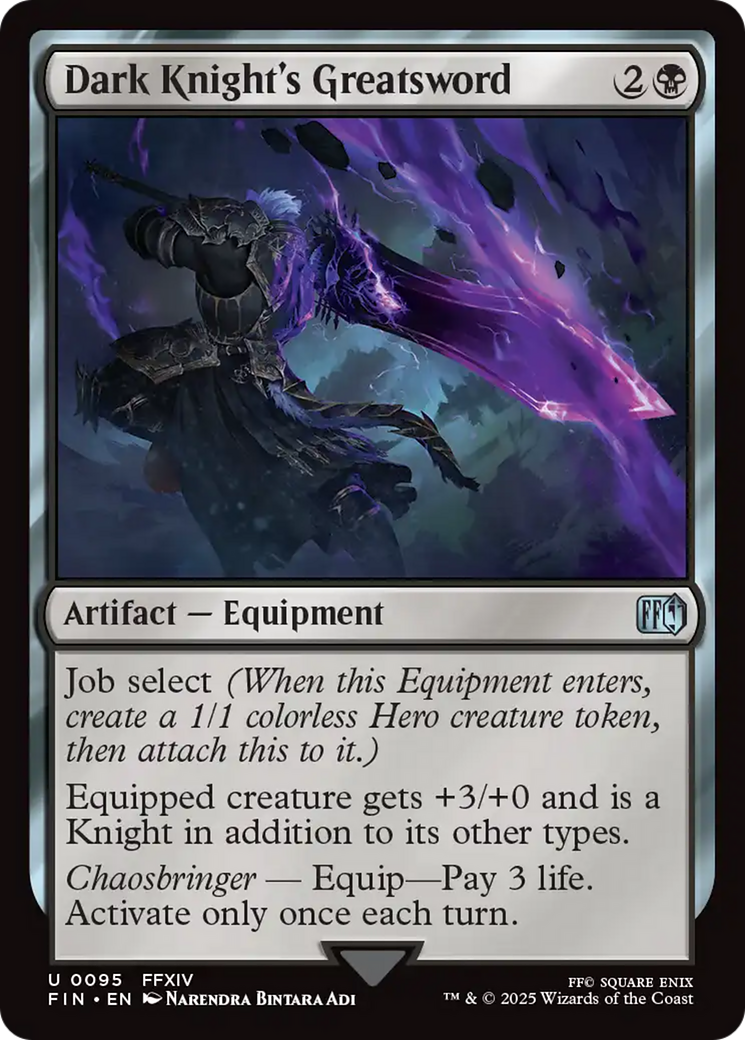 Dark Knight's Greatsword [FINAL FANTASY] | Galactic Gamez