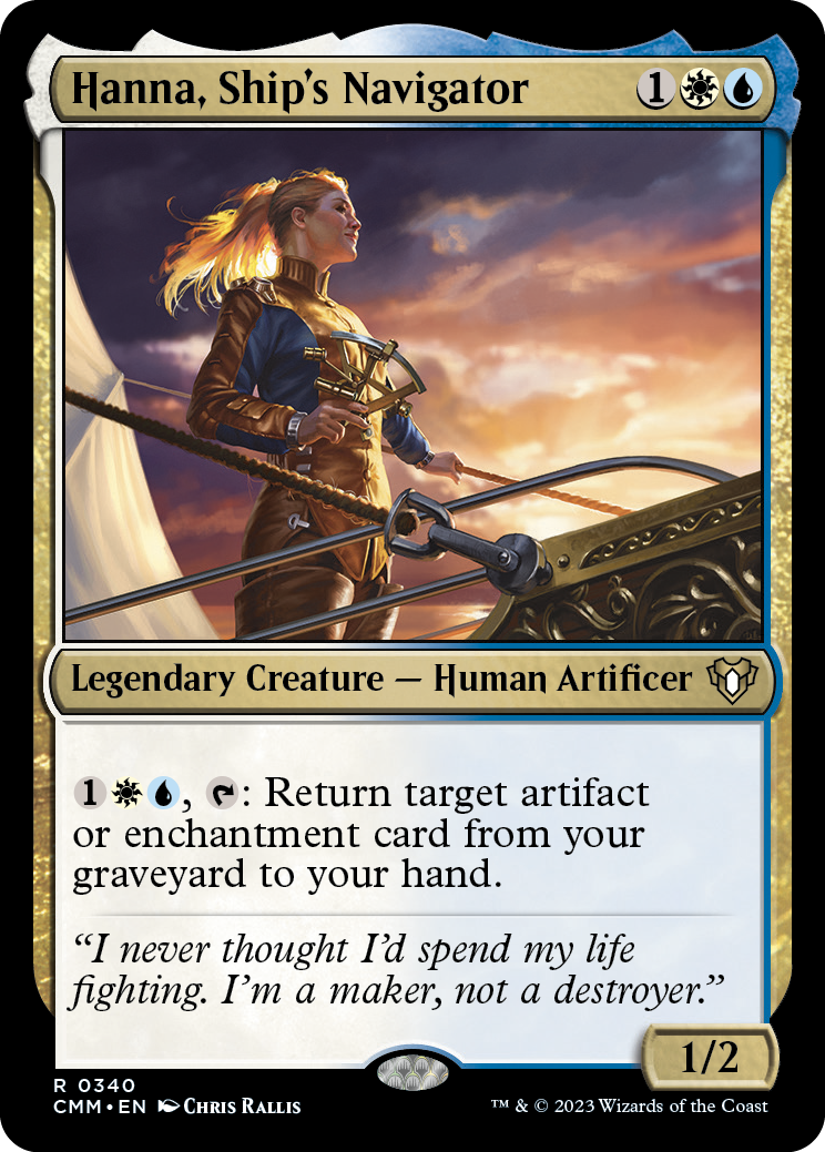 Hanna, Ship's Navigator [Commander Masters] | Galactic Gamez