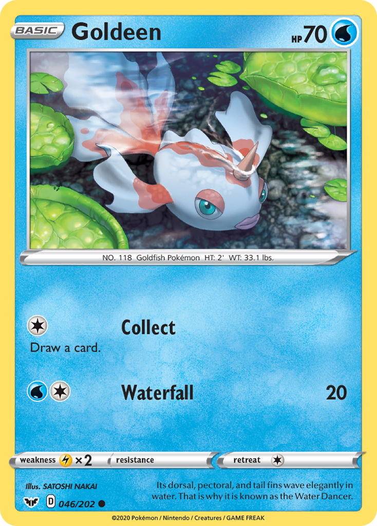 Goldeen (046/202) [Sword & Shield: Base Set] | Galactic Gamez