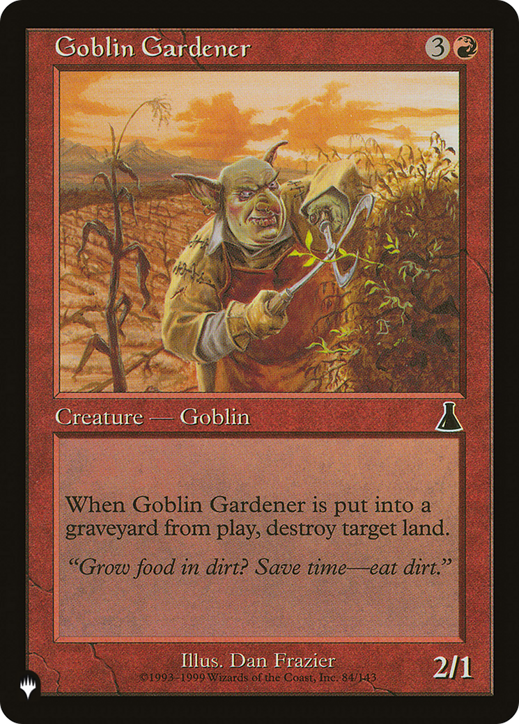 Goblin Gardener [The List] | Galactic Gamez