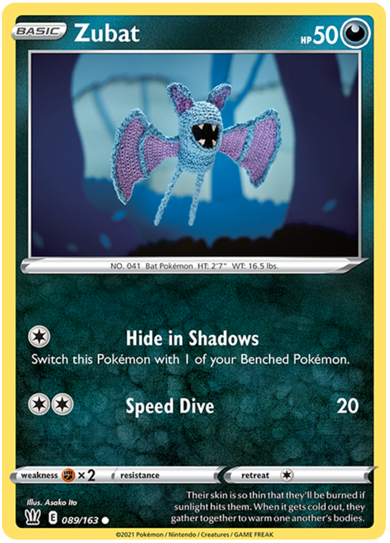 Zubat (089/163) [Sword & Shield: Battle Styles] | Galactic Gamez