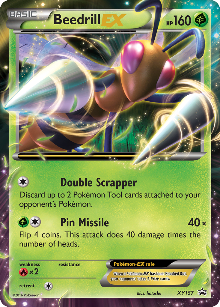 Beedrill EX (XY157) [XY: Black Star Promos] | Galactic Gamez