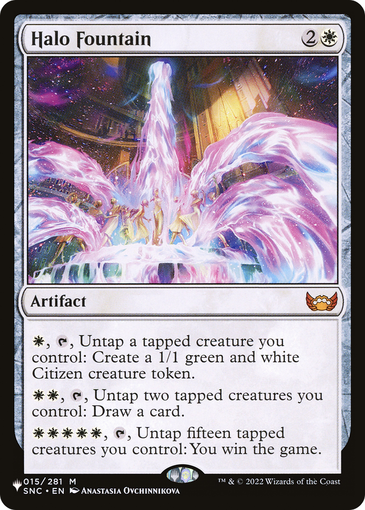 Halo Fountain [The List] | Galactic Gamez