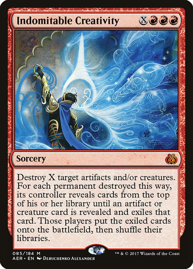 Indomitable Creativity [Aether Revolt] | Galactic Gamez