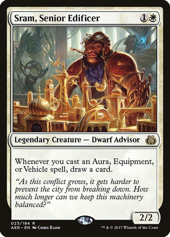 Sram, Senior Edificer [Aether Revolt] | Galactic Gamez