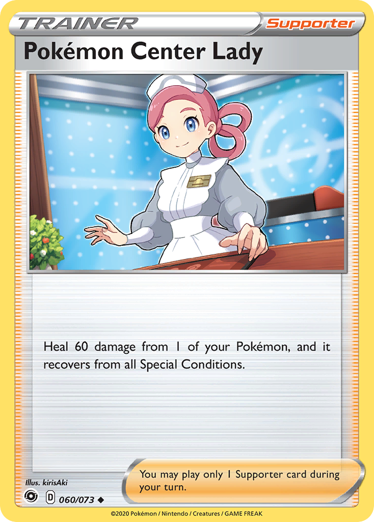 Pokemon Center Lady (060/073) [Sword & Shield: Champion's Path] | Galactic Gamez