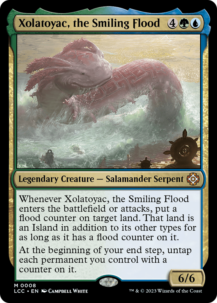 Xolatoyac, the Smiling Flood [The Lost Caverns of Ixalan Commander] | Galactic Gamez