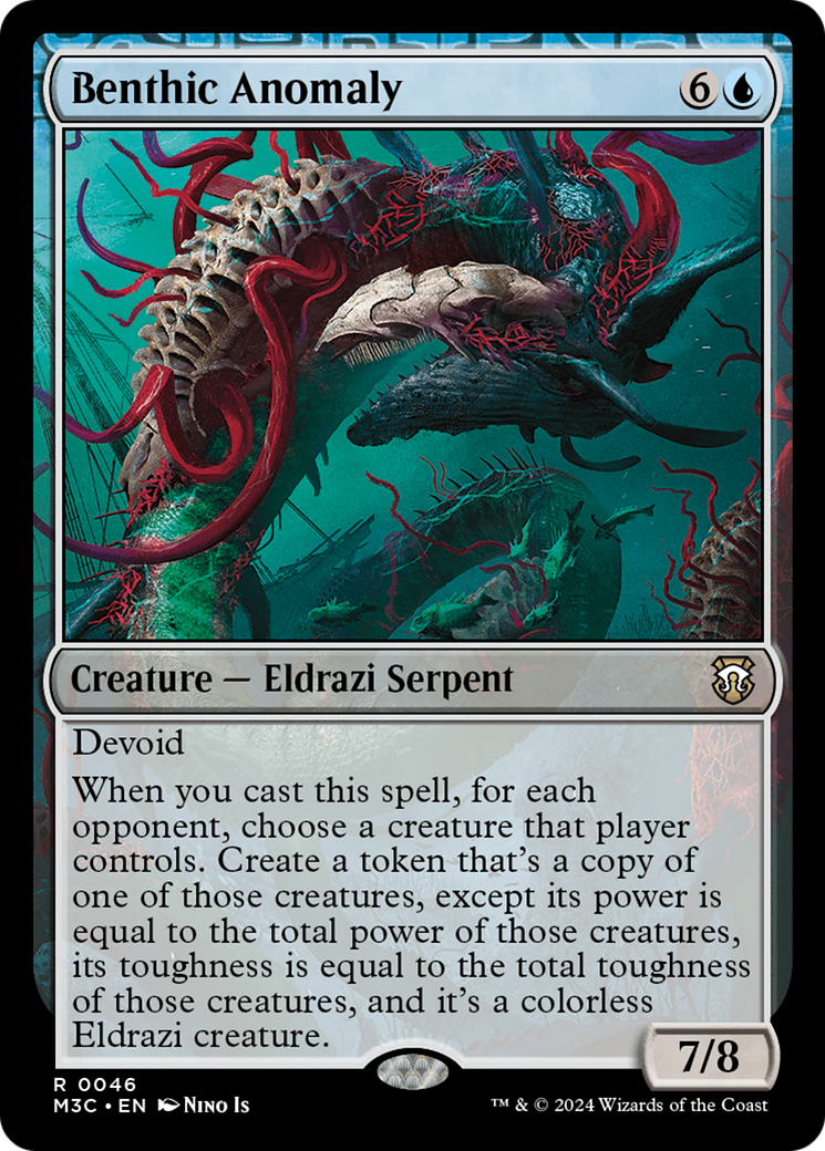 Benthic Anomaly (Ripple Foil) [Modern Horizons 3 Commander] | Galactic Gamez