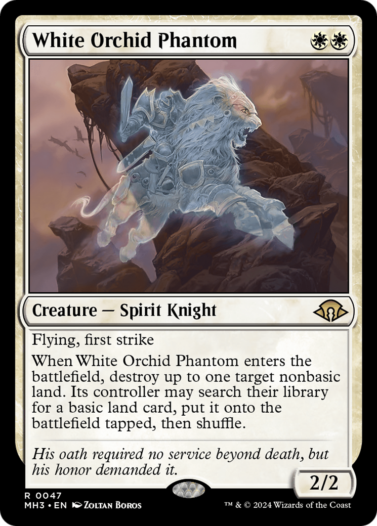 White Orchid Phantom [Modern Horizons 3] | Galactic Gamez