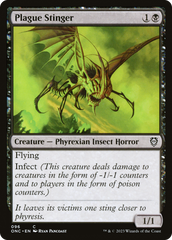 Plague Stinger [Phyrexia: All Will Be One Commander] | Galactic Gamez