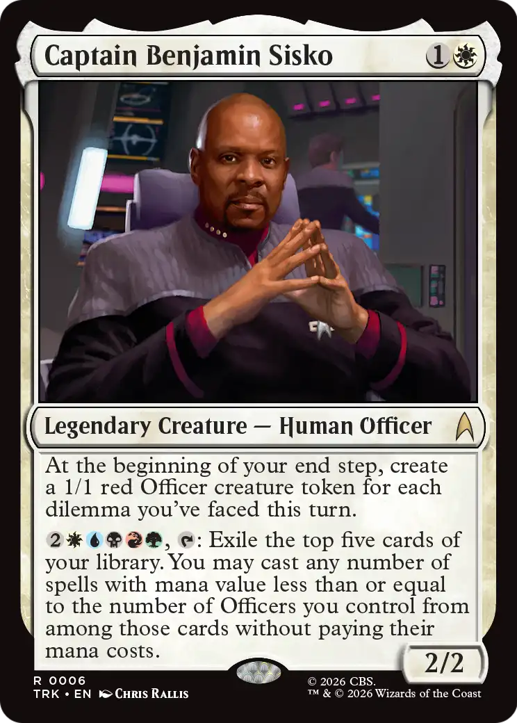 Captain Benjamin Sisko [Star Trek] | Galactic Gamez