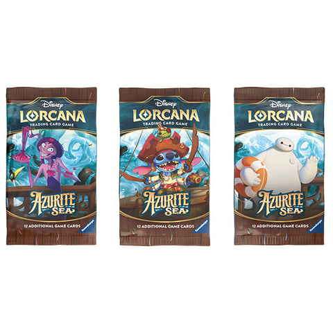 lorcana booster box sealed Disney Shimmering Skies Common Lands and 1 randomly selected foil card Lorcana TCG Sealed Products -