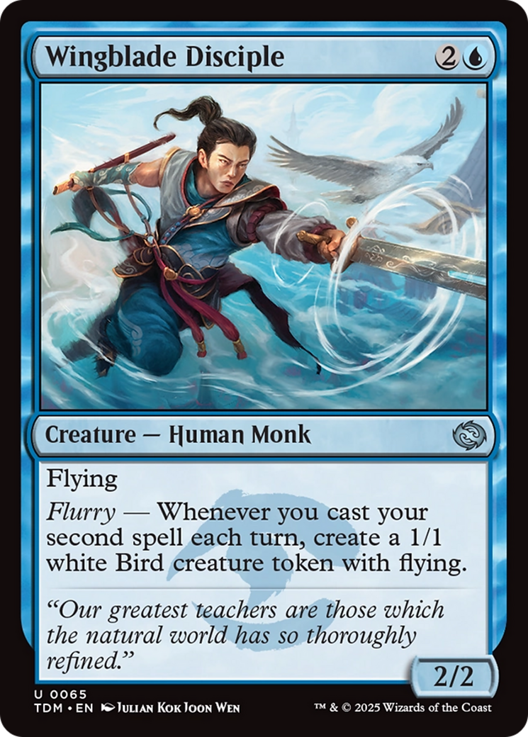 Wingblade Disciple [Tarkir: Dragonstorm] | Galactic Gamez