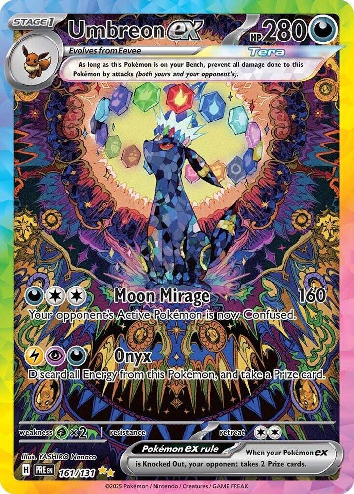 Umbreon ex (161/131) [Scarlet & Violet: Prismatic Evolutions] | Galactic Gamez