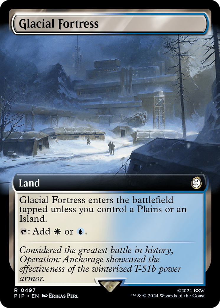 Glacial Fortress (Extended Art) [Fallout] | Galactic Gamez