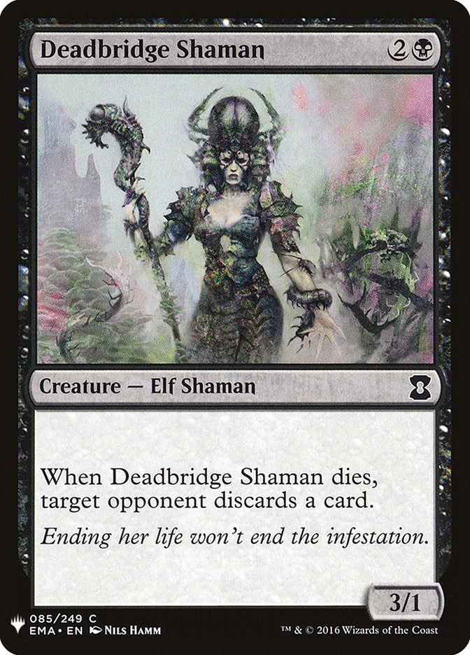 Deadbridge Shaman [Mystery Booster] | Galactic Gamez