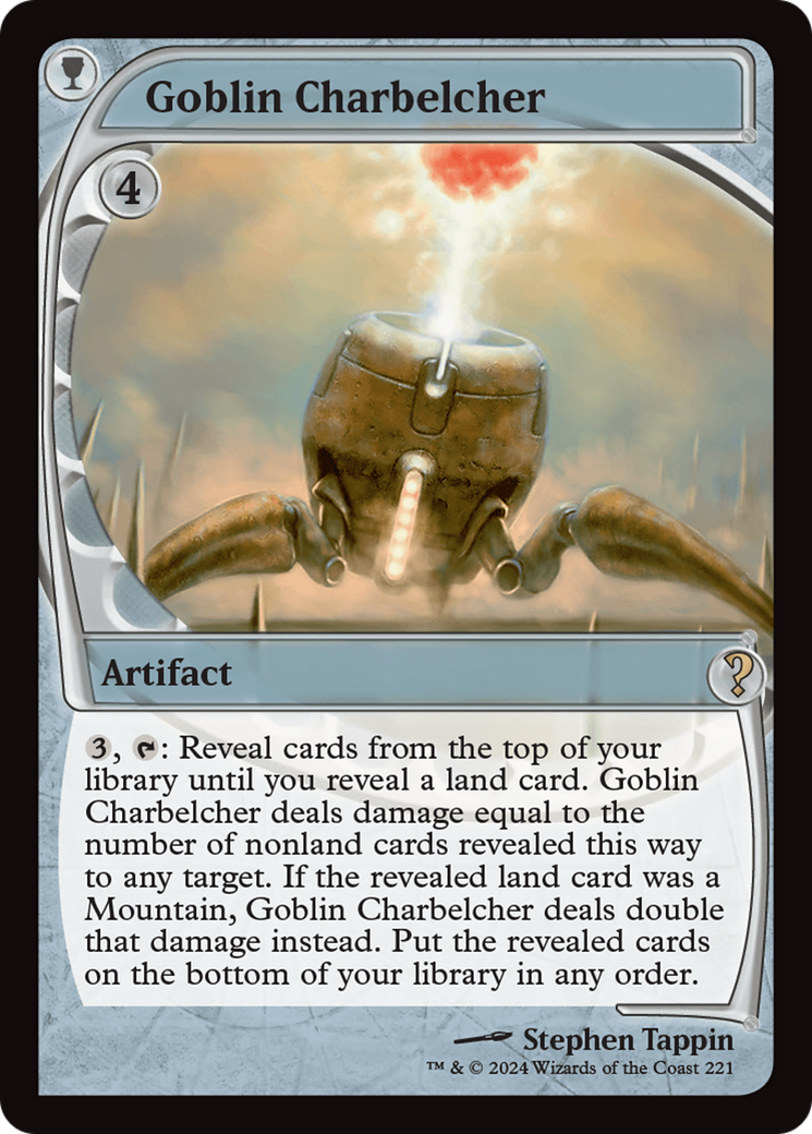 Goblin Charbelcher (Future Sight) [Mystery Booster 2] | Galactic Gamez