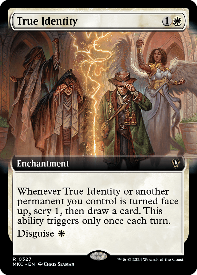 True Identity (Extended Art) [Murders at Karlov Manor Commander] | Galactic Gamez