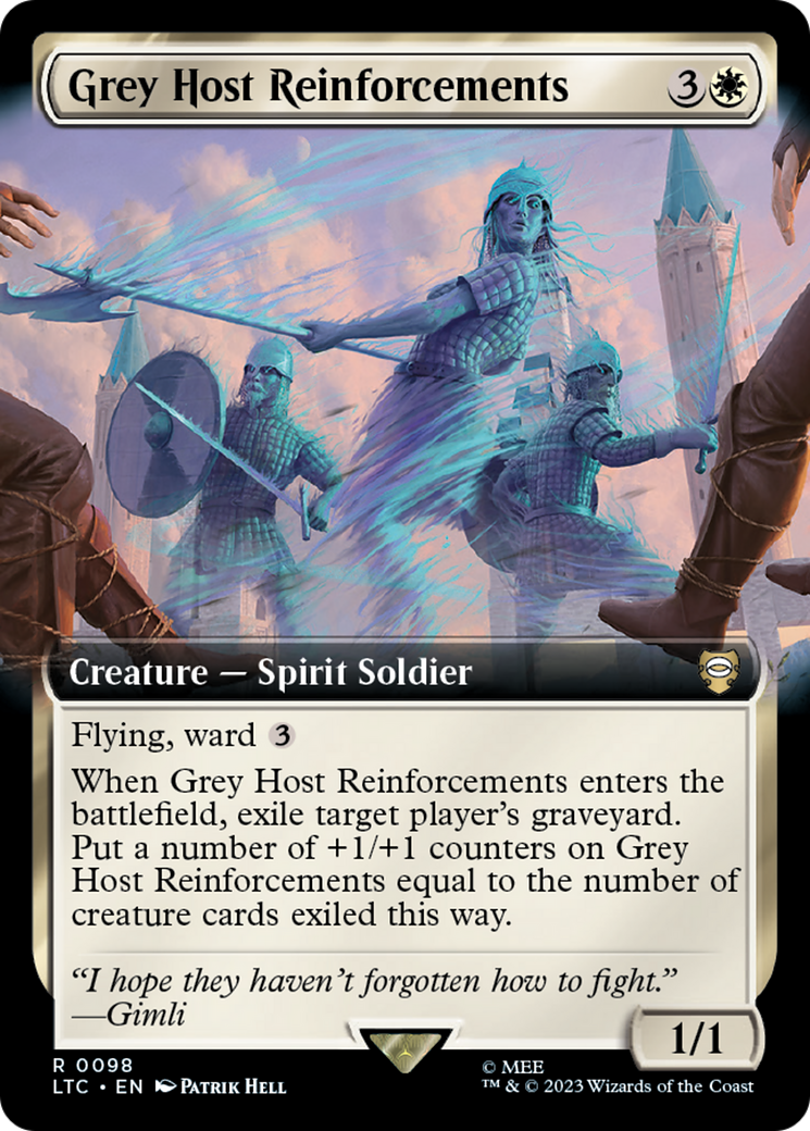 Grey Host Reinforcements (Extended Art) [The Lord of the Rings: Tales of Middle-Earth Commander] | Galactic Gamez