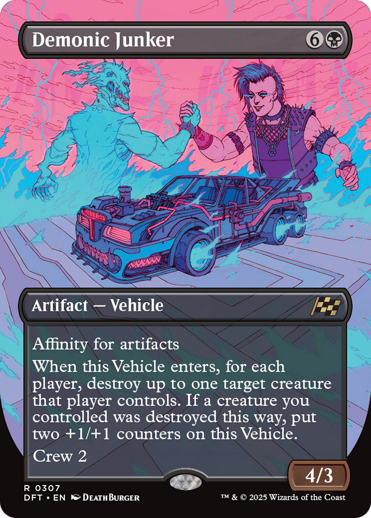 Demonic Junker (Borderless) [Aetherdrift] | Galactic Gamez