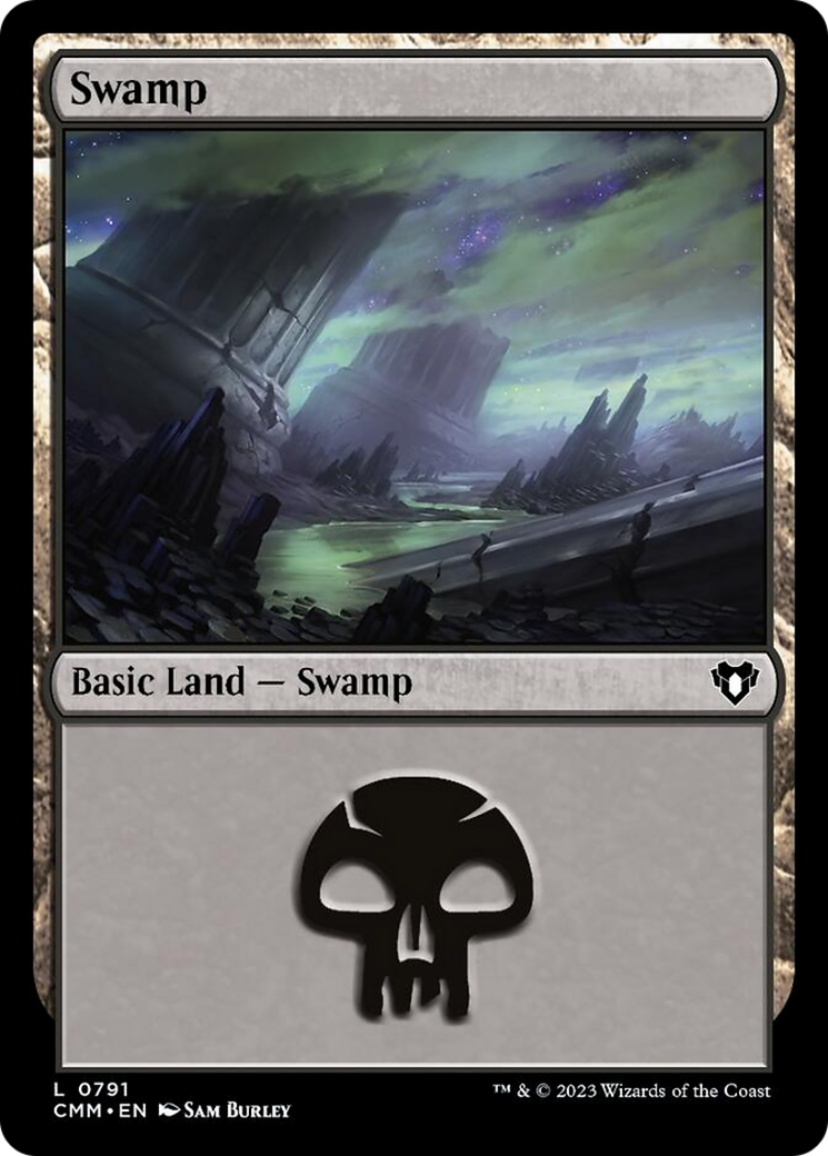 Swamp (791) [Commander Masters] | Galactic Gamez