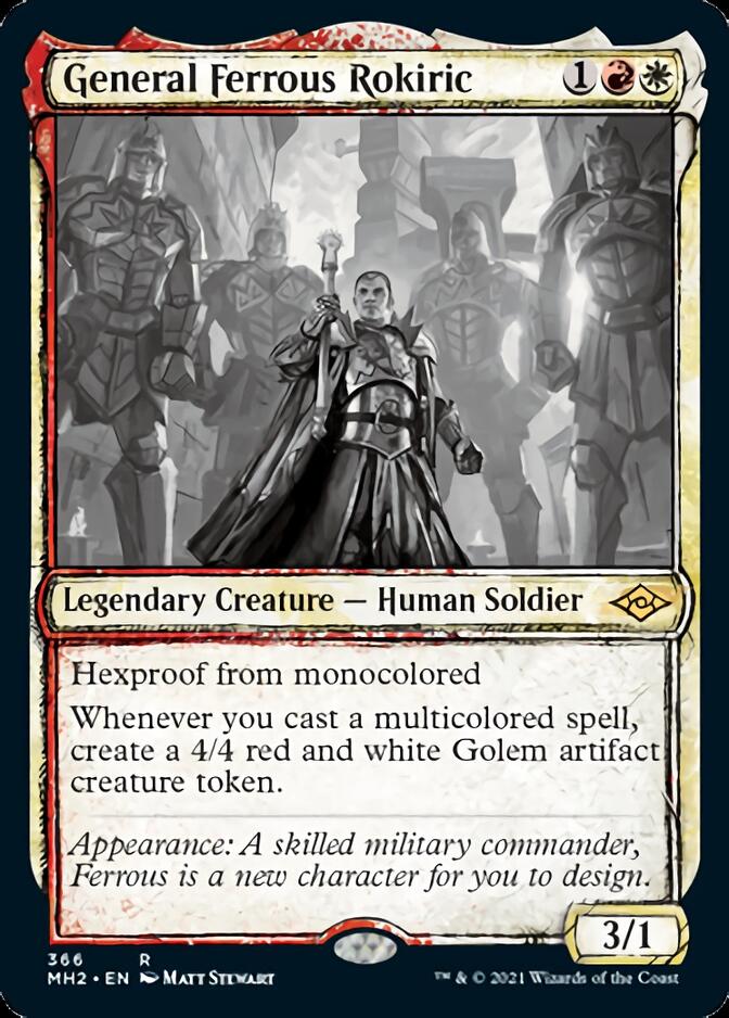 General Ferrous Rokiric (Sketch) [Modern Horizons 2] | Galactic Gamez