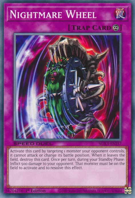 Nightmare Wheel [SGX3-ENI37] Common | Galactic Gamez