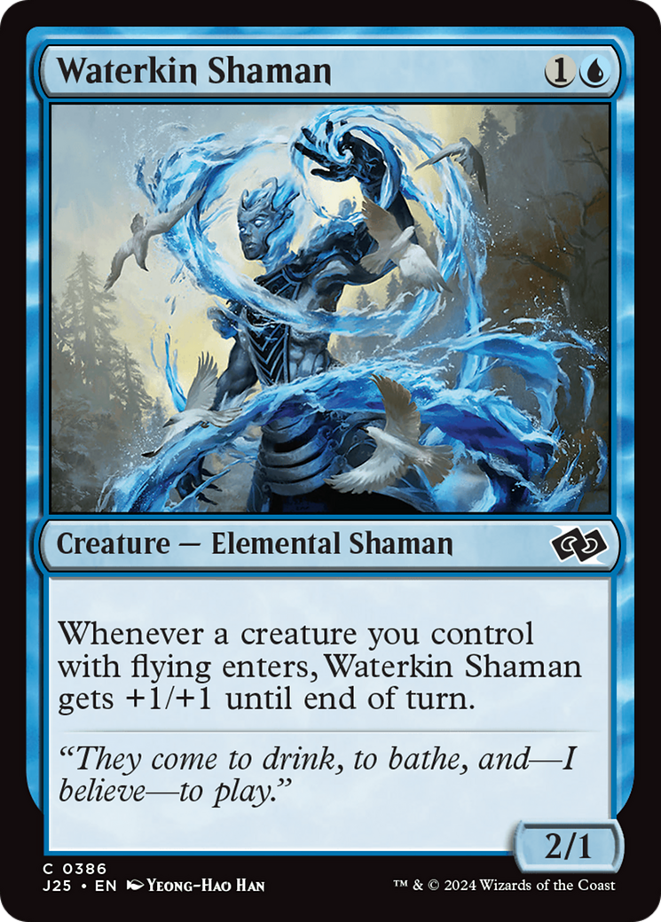 Waterkin Shaman [Foundations Jumpstart] | Galactic Gamez