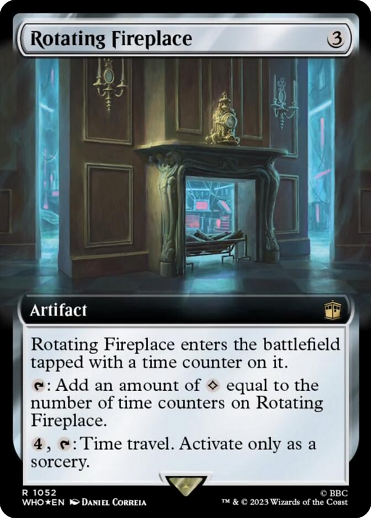 Rotating Fireplace (Extended Art) (Surge Foil) [Doctor Who] | Galactic Gamez