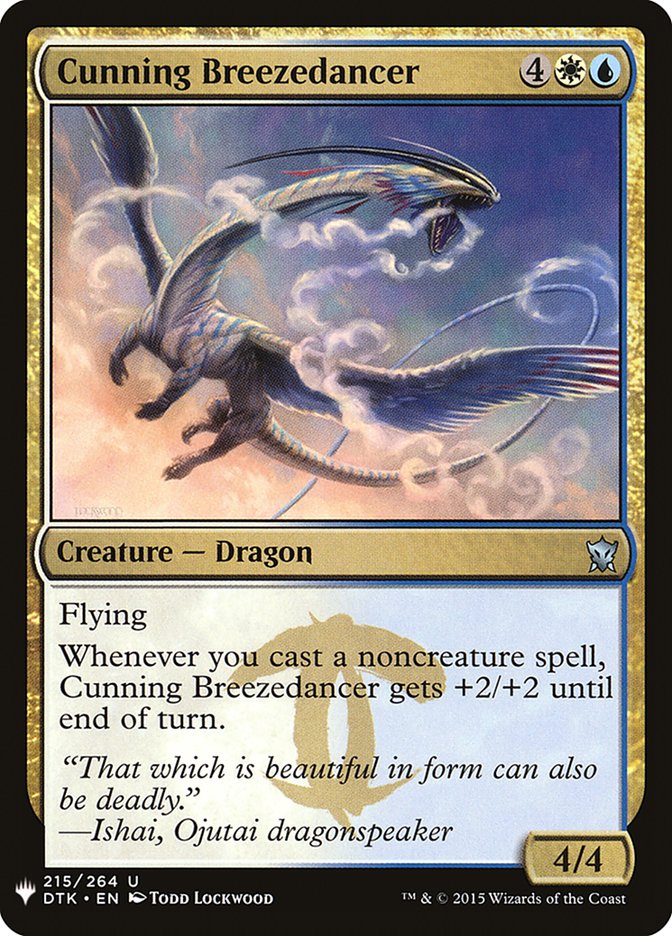 Cunning Breezedancer [Mystery Booster] | Galactic Gamez