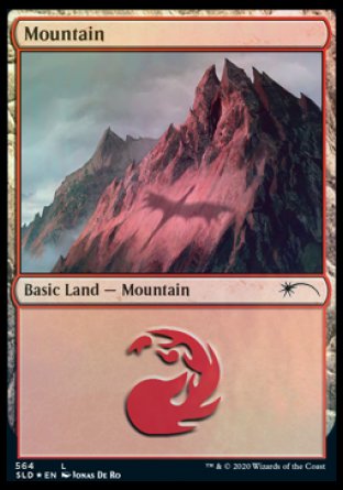 Mountain (Dragons) (564) [Secret Lair Drop Promos] | Galactic Gamez