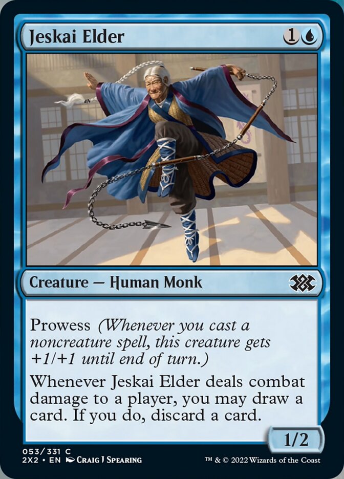 Jeskai Elder [Double Masters 2022] | Galactic Gamez