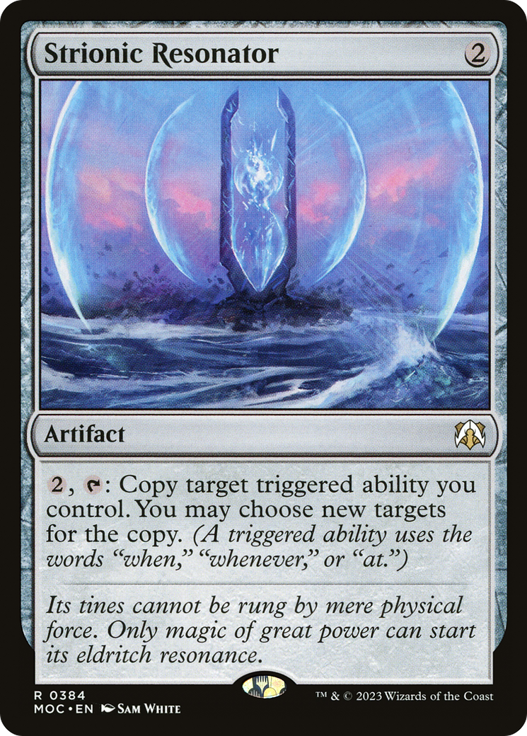Strionic Resonator [March of the Machine Commander] | Galactic Gamez