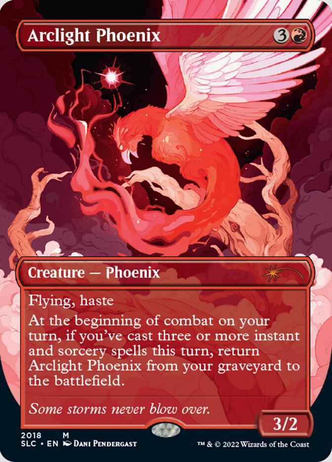 Arclight Phoenix (Borderless) [Secret Lair Countdown Kit] | Galactic Gamez