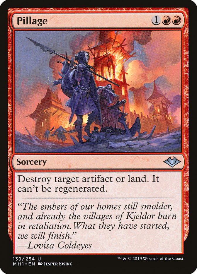 Pillage [Modern Horizons] | Galactic Gamez