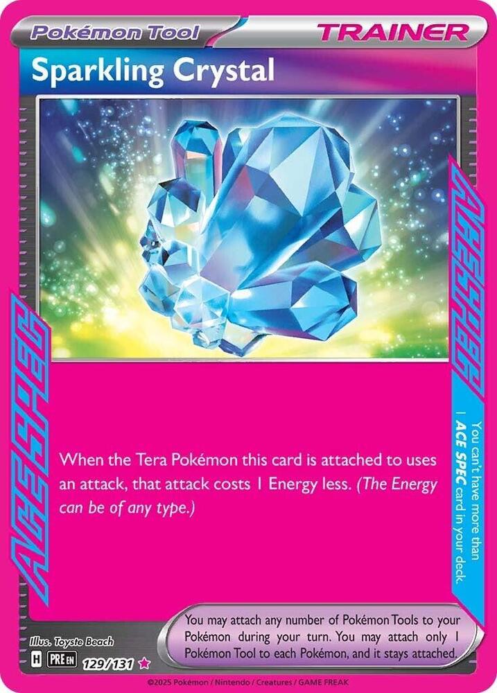 Sparkling Crystal (129/131) [Scarlet & Violet: Prismatic Evolutions] | Galactic Gamez