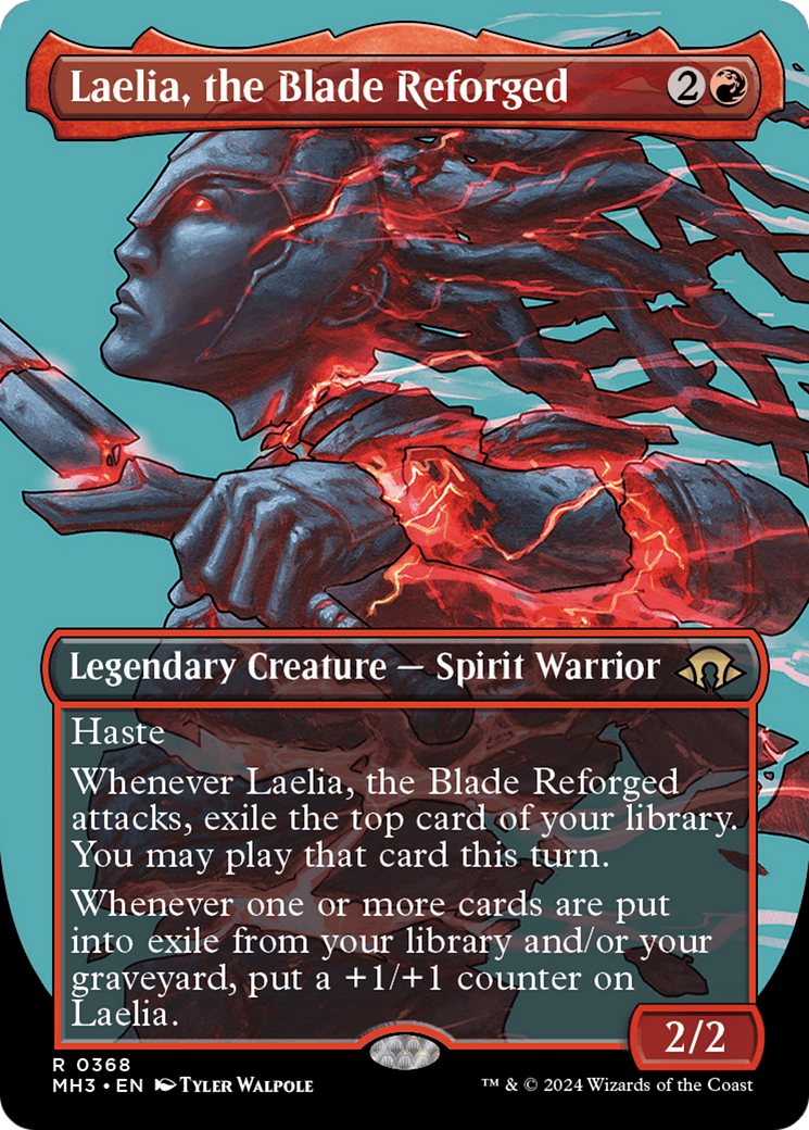 Laelia, the Blade Reforged (Borderless) [Modern Horizons 3] | Galactic Gamez