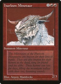 Hurloon Minotaur (Oversized) [Oversize Cards] | Galactic Gamez