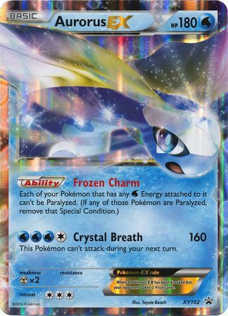 Aurorus EX (XY102) (Jumbo Card) [XY: Black Star Promos] | Galactic Gamez