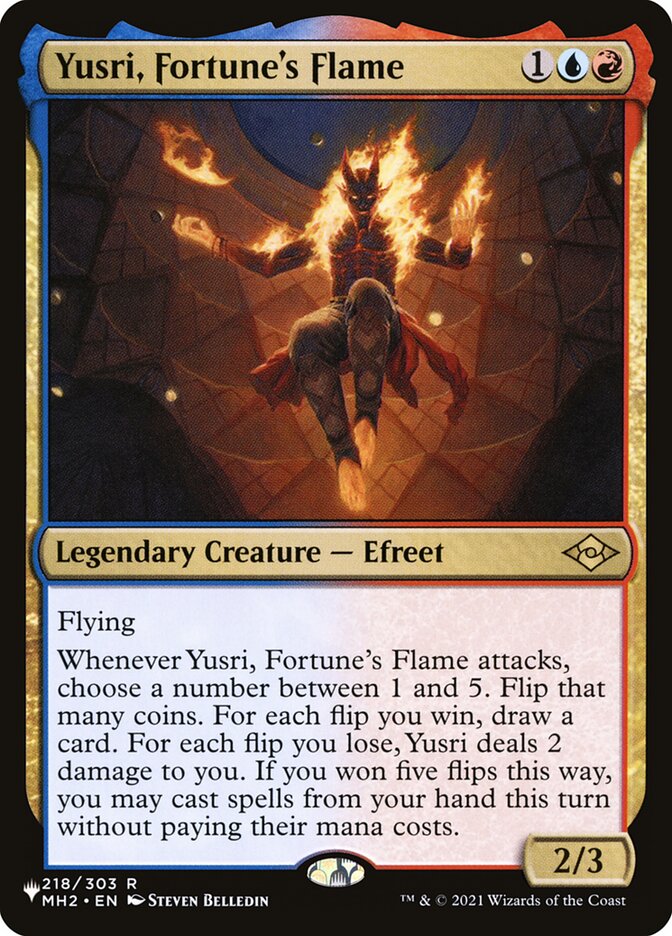 Yusri, Fortune's Flame [Secret Lair: Heads I Win, Tails You Lose] | Galactic Gamez