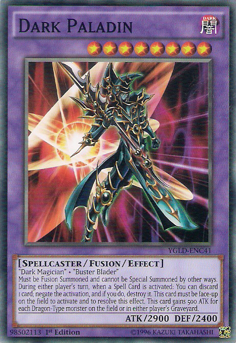 Dark Paladin [YGLD-ENC41] Common | Galactic Gamez